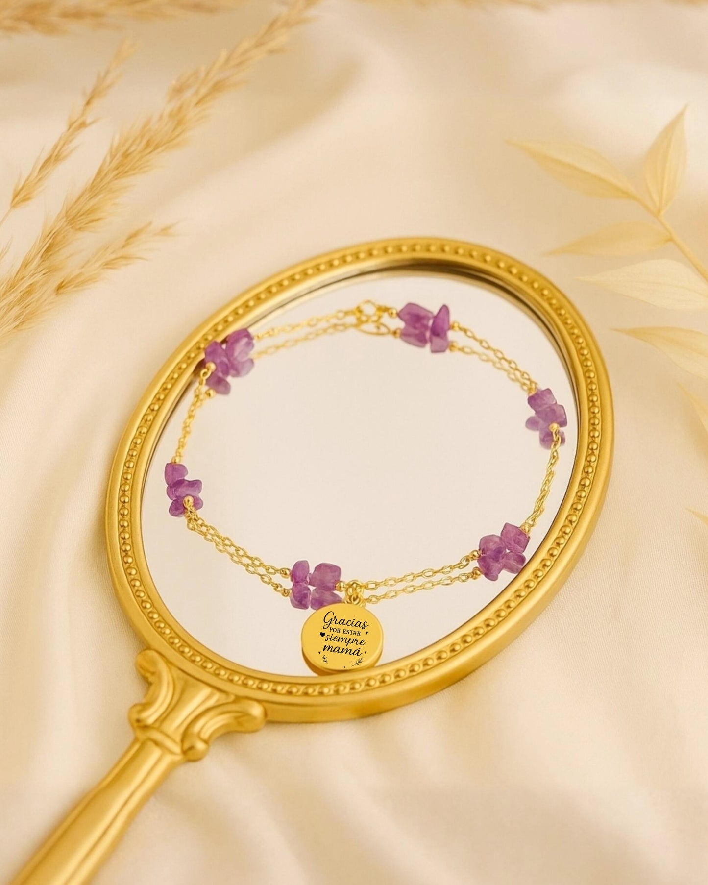 Pulsera Mamá Amatista - Boda