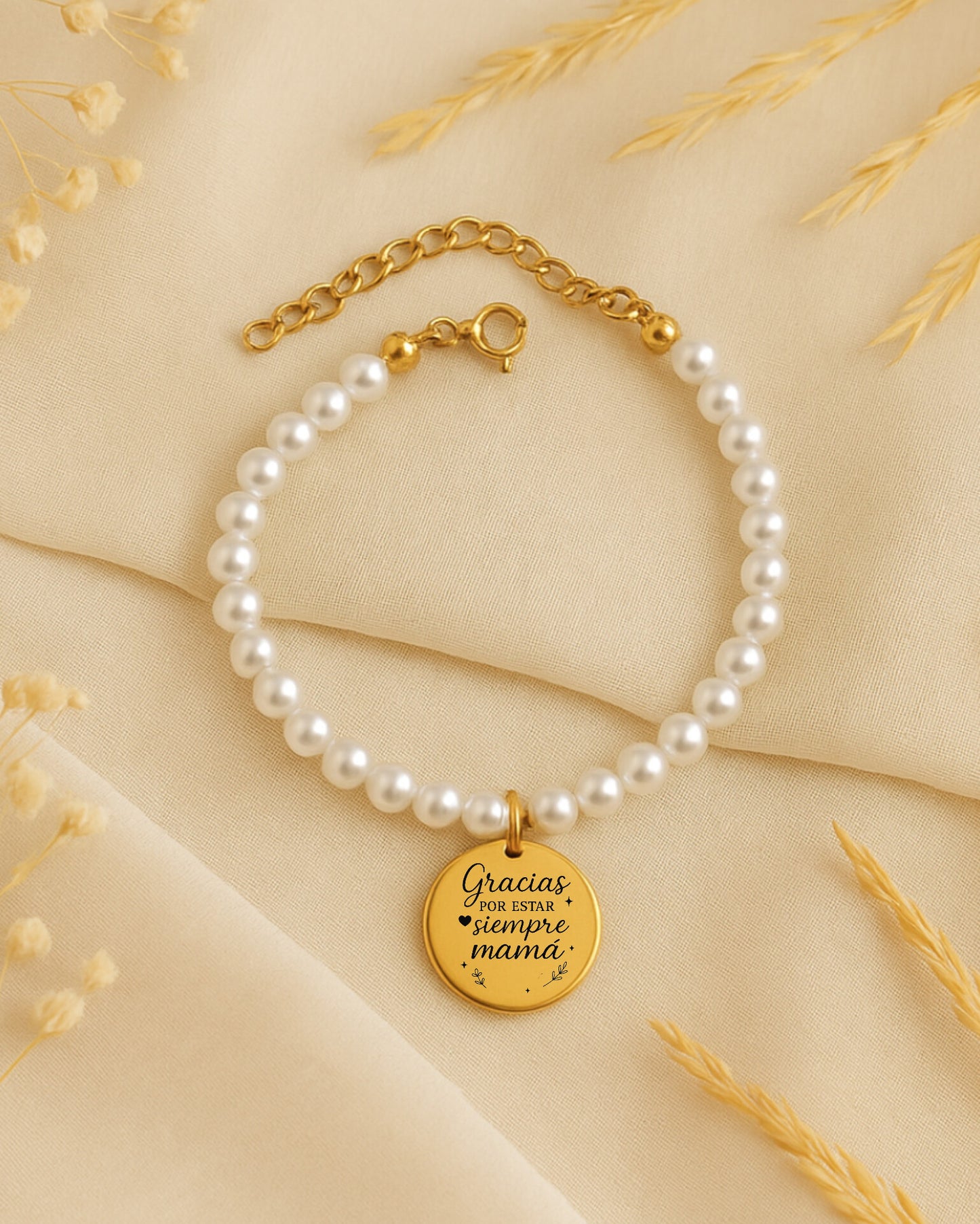 Pulsera Mamá Perlas - Boda