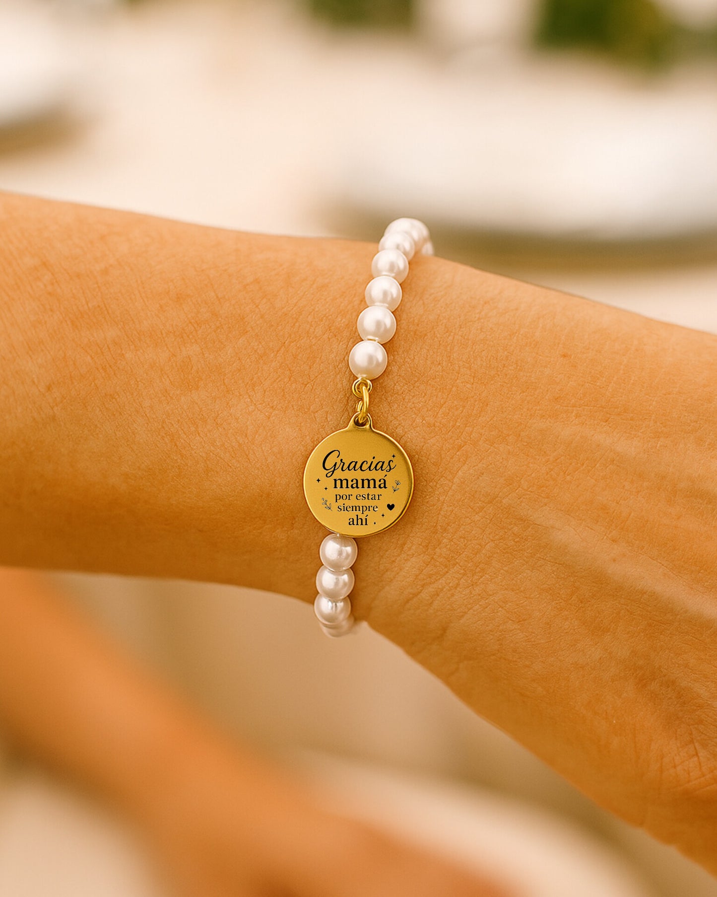 Pulsera Mamá Perlas - Boda