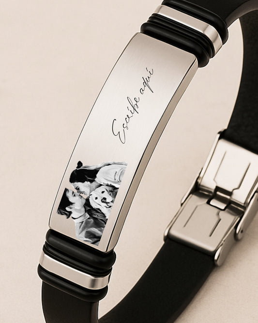 Pulsera Personalizada Padrino Turqueta - Boda