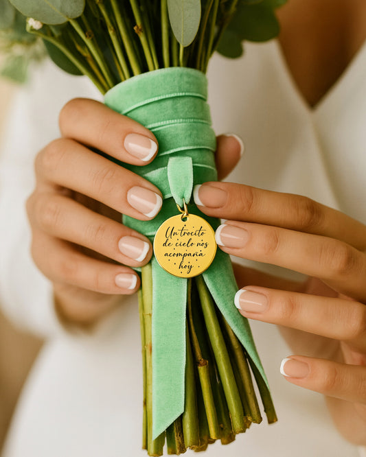 Brautstrauß-Medaille