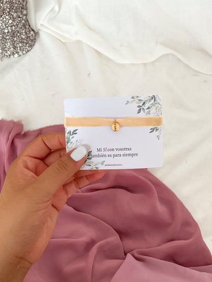 Detalles de Boda "Mi sí con vosotras también es para siempre"