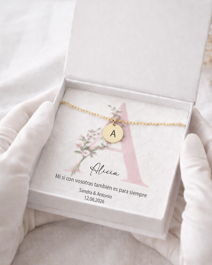 Detalles de Boda "Mi sí con vosotras también es para siempre"