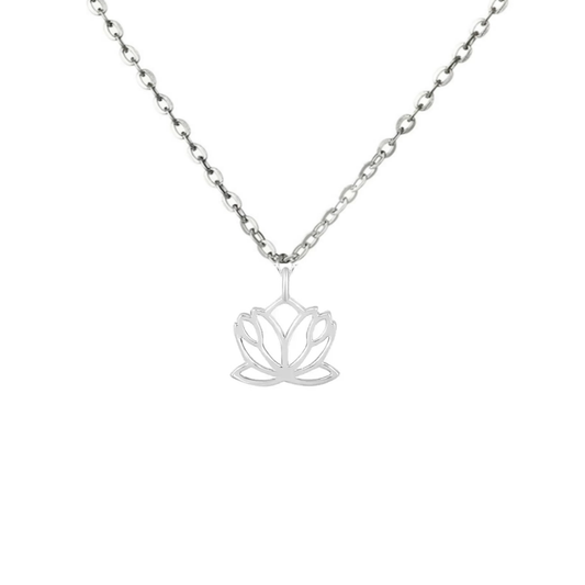 Lotus flower necklace