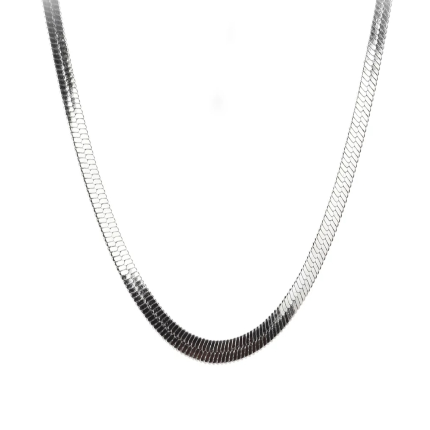 Smooth snake necklace