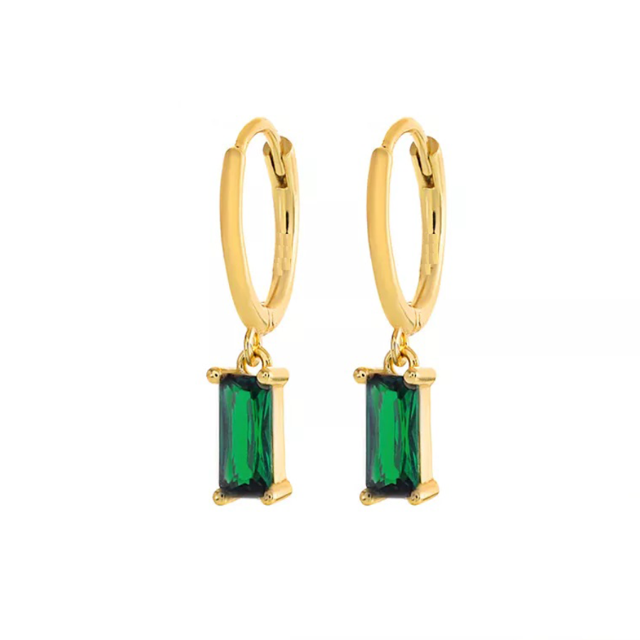 Emerald Earrings