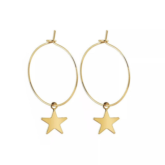 Star earrings