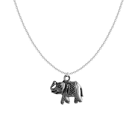 Elephant power necklace