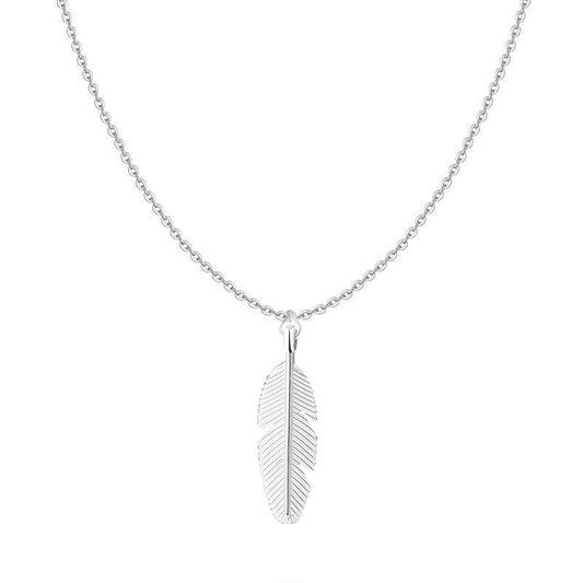 Collar pluma